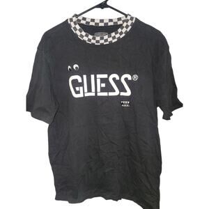 Guess x J Balvin Vibras Checker Tee (Small)